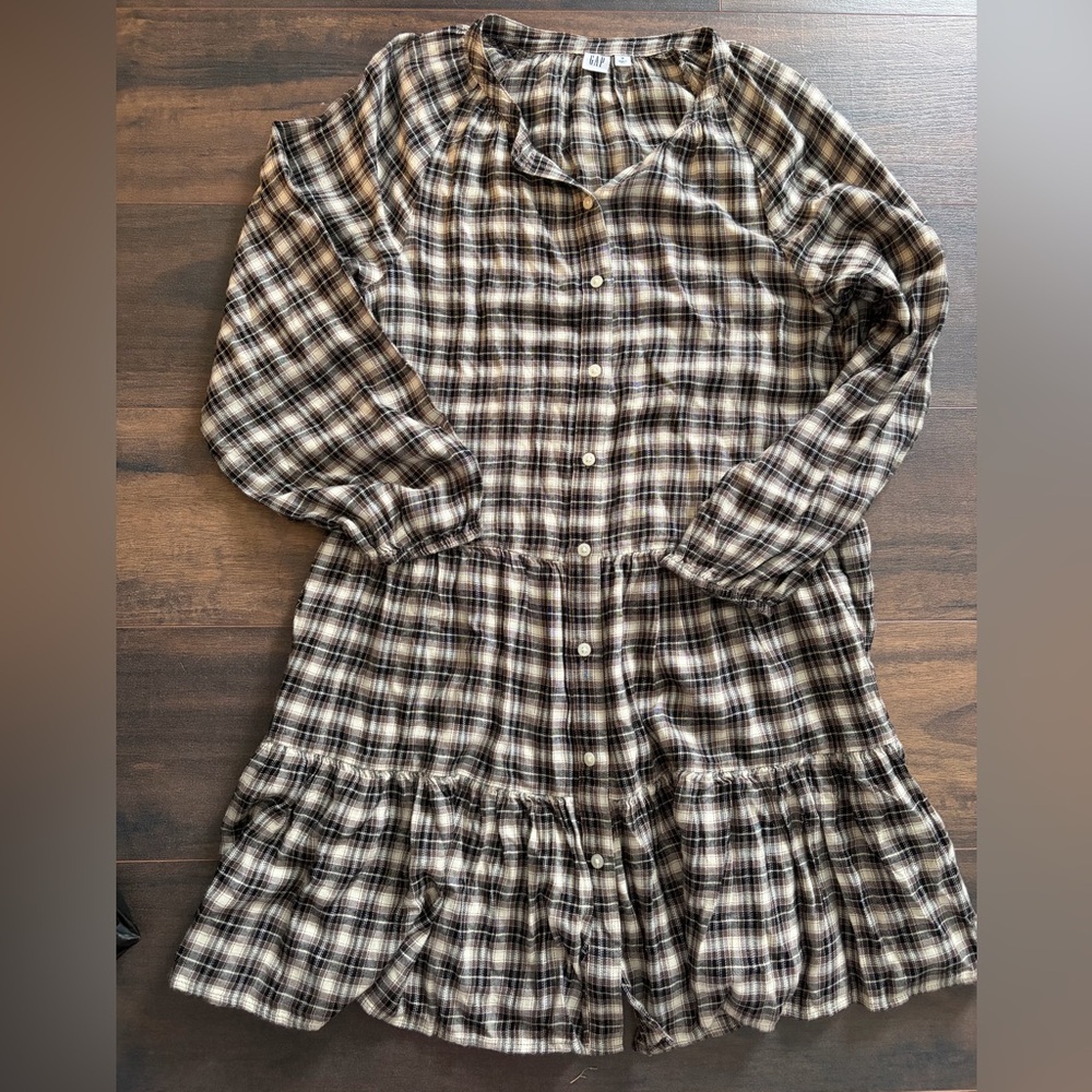 GAP Plaid Dress